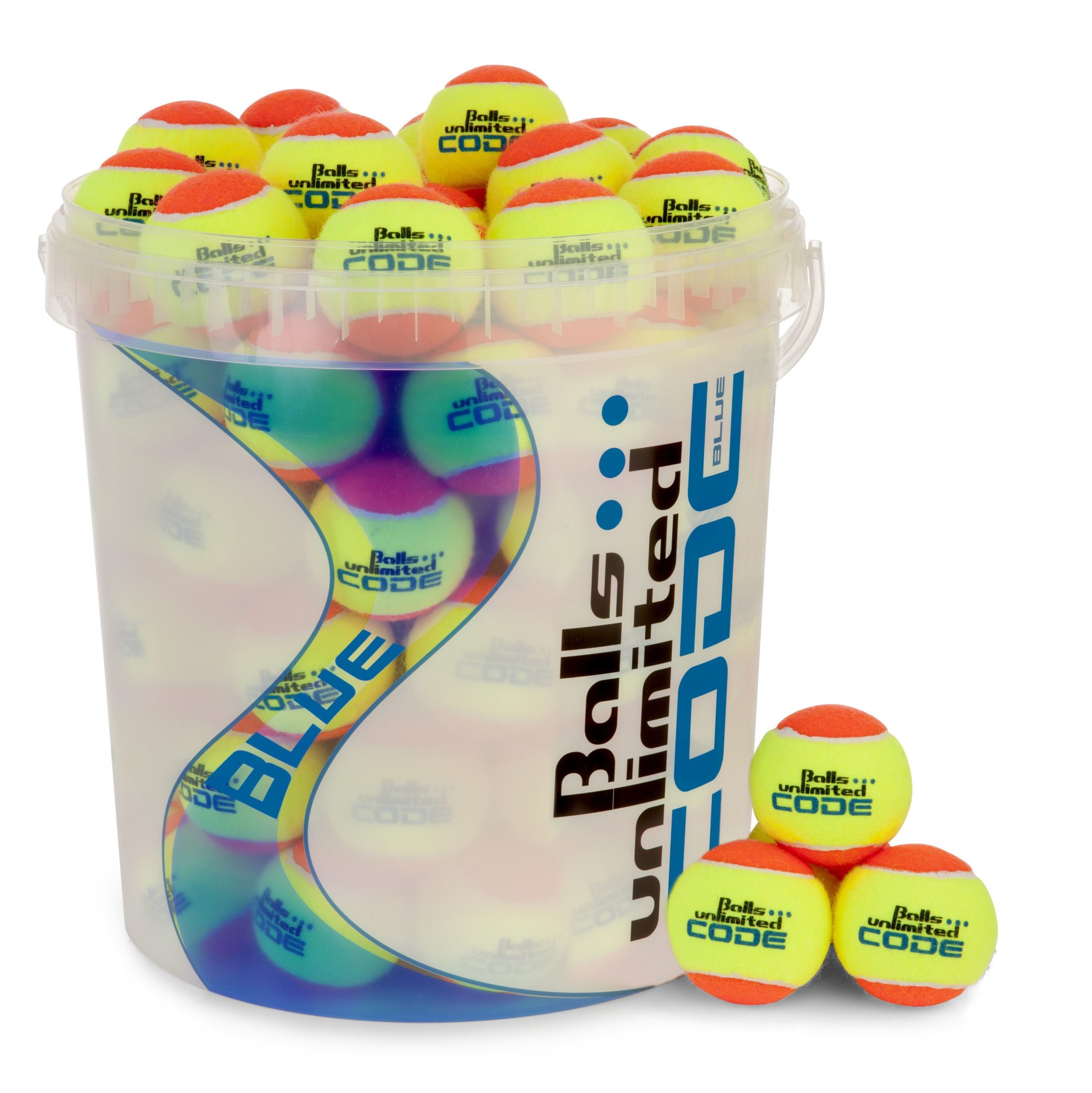 Balleimer Balls Unlimited Code Blue Gelb/Orange-0