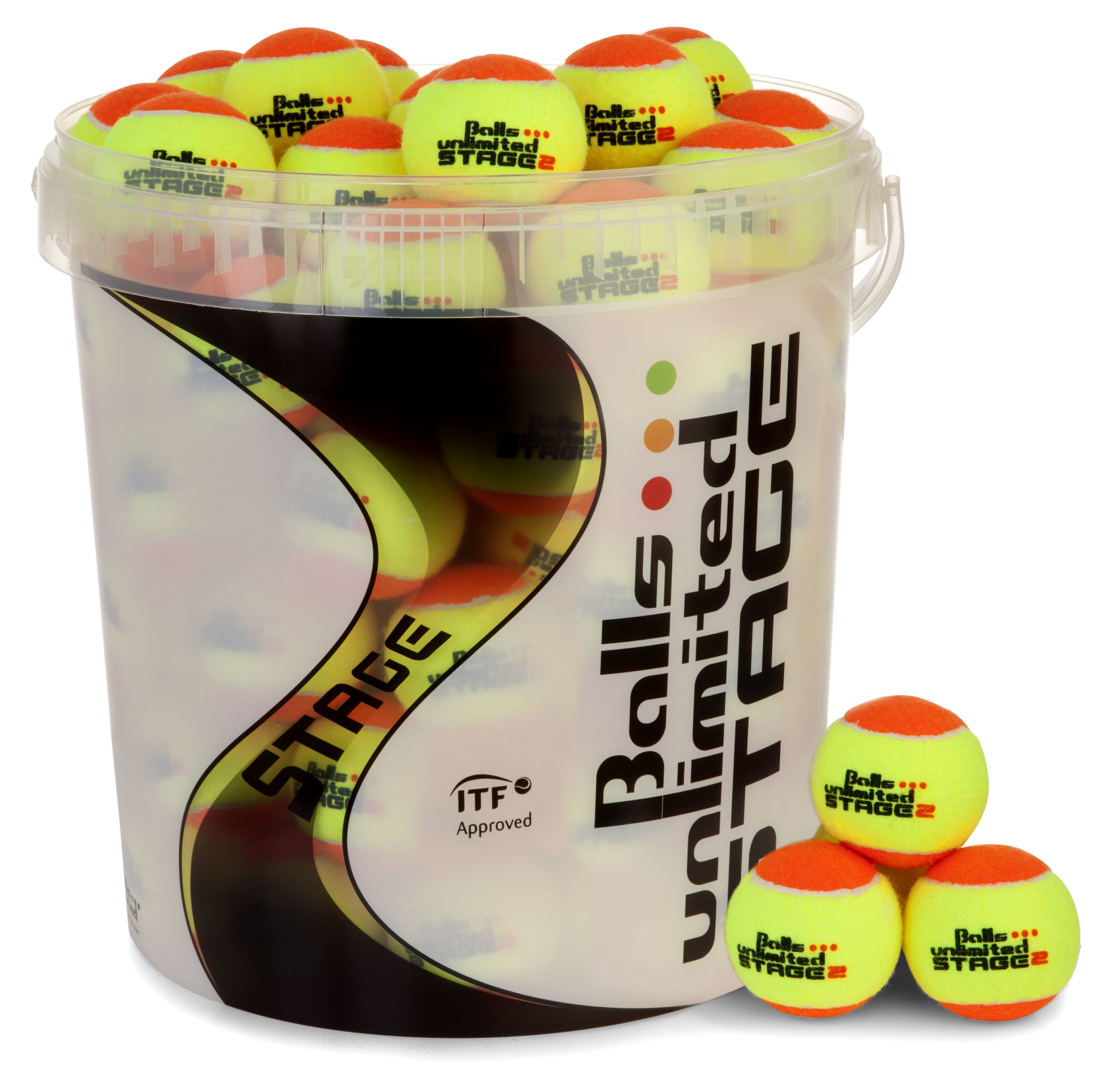 Balleimer Balls Unlimited Stage2 - Gelb/Orange-0